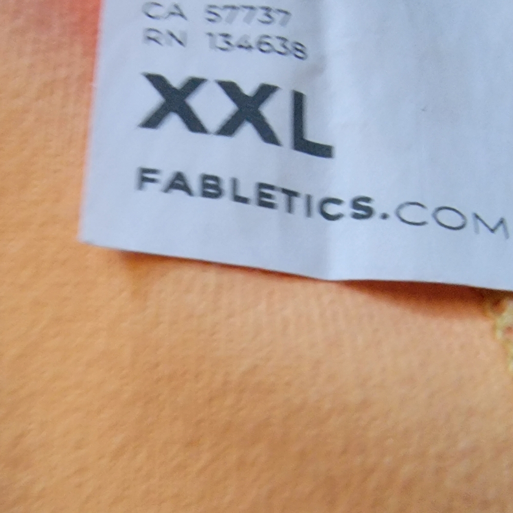 Fabletics Define High Waisted 9" Short In Orange … - image 4